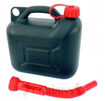 KANISTER 5L CZARNY PLASTIKOWY (12)
