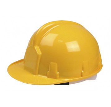 KASK OCHRONNY ŻÓŁTY OUT