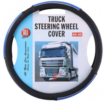 KIEROWNICA 44X46 CZARNO NIEBIESKA
