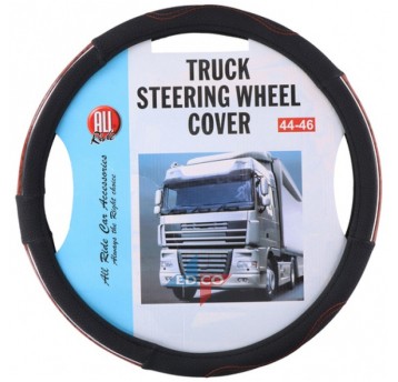 KIEROWNICA 44X46 TRUCK CZARNA/DREWNO