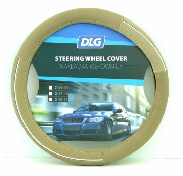 KIEROWNICA 47X48 TRUCK BEŻ SREBRNY PASEK