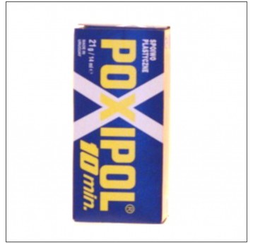 KLEJ POXIPOL SZARY NIEBIESKIE 14ml 6szt