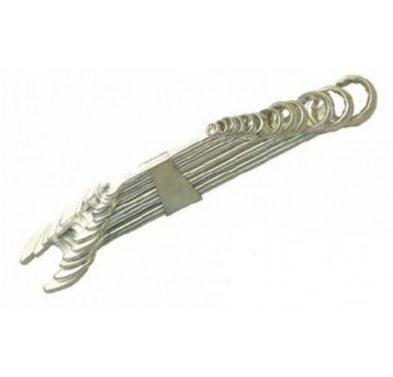 KLUCZE PŁASKO OCZK 6-22MM 12SZ CLIP