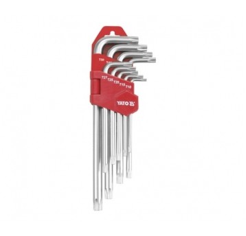KLUCZE TORX T10-T50 9CZ DŁUGIE YATO