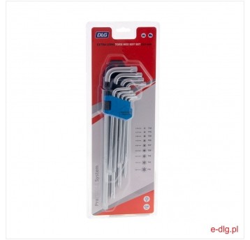 KLUCZE TORX T10-T50 9SZT EXTRA DŁUGIE 210MM (6)