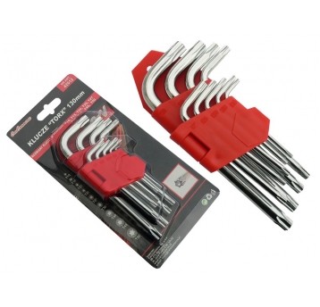 KLUCZE TORX T10XT50 9szt 130MM