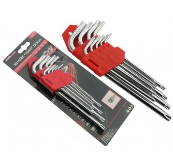 KLUCZE TORX T10XT50 9szt 190MM