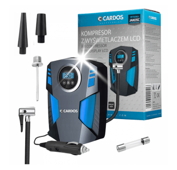 KOMPRESOR 12V CARDOS Z LATARKĄ