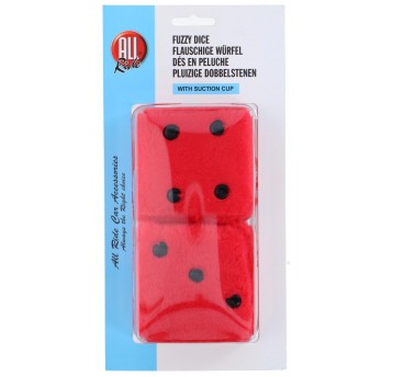 KOSTKA WISZĄCA CZERWONA