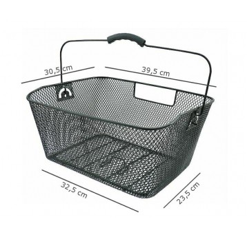 KOSZYK TYLNI NA BAGAŻNIK METALOWY