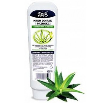 KREM DO RĄK APPI GLICERYNA ALOES 100ML