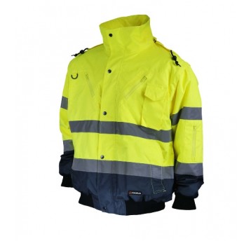 KURTKA ROB. OSTRZ. ŻÓŁTA KARDIF FLC XXL"