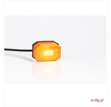 LA.OBR. ŻÓŁTA LED 12-30V Z ODB. FT-001 Z LED
