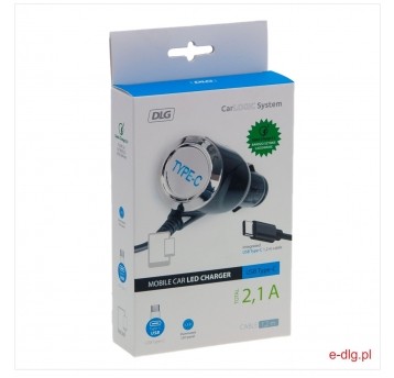 ŁADOWARKA TYP C 2,1A 1,2 M LED PODŚW.