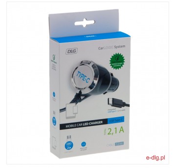 ŁADOWARKA TYP C 2,1A 1,2 M LED PODŚW.