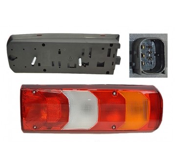LAMPA 393LR PRAWA Z GNIAZDEM MB ACTROS