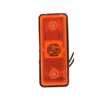 LAMPA 4 DIOD PŁASKA POMAR 12/24V