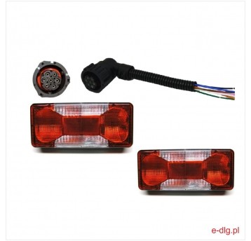LAMPA LEWA Z GNIAZDEM IVECO 153LL