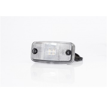 LAMPA OBR BIAŁA 12-30V Z WIĄZKĄ I ODB FT-019 B LED