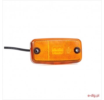 LAMPA OBR. ŻÓŁ.12-30V Z WIĄZKĄ I ODB. FT-019 Z LED
