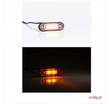 LAMPA OBR. ŻÓŁTA LED 12-30V Z WIĄZKĄ EL. FT-015 Z