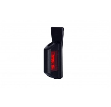 LAMPA OBRYS BI/CZERW LED LEWA