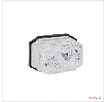 LAMPA OBRYS BIAŁA Z ODBLASKIEM FT-001B