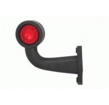 LAMPA OBRYS BIAŁO CZERW 12/24V PRAWA KR ŁAMANA