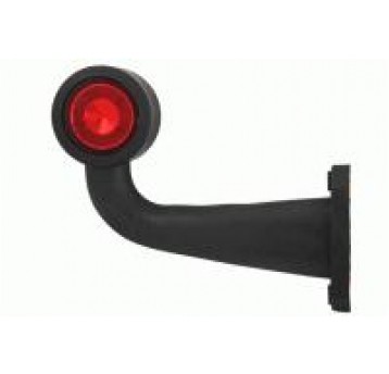 LAMPA OBRYS BIAŁO CZERW 12/24V PRAWA ŁAMANA