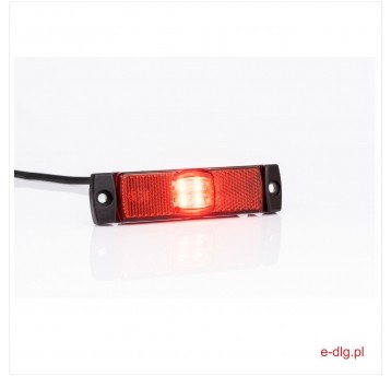 LAMPA OBRYS CZERWONA LED 12-30V Z ODB. FT-017 C LE
