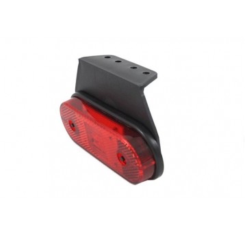 LAMPA OBRYS DIOD 12/24V CZERW