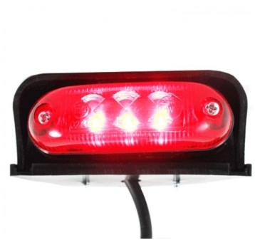 LAMPA OBRYS DIOD CZERW LD 231