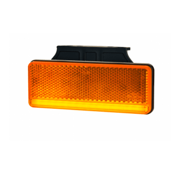 LAMPA OBRYS LED 12/24V Z ODBL POMARAŃCZ WIESZAK
