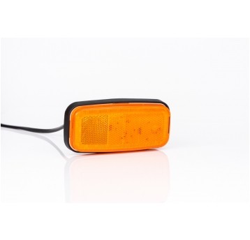 LAMPA OBRYS ŻÓŁ. LED Z ODBBL. I WIĄZKĄ FT-075 Z