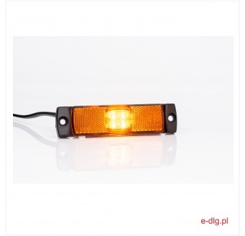 LAMPA OBRYS ŻÓŁTA LED 12-30V Z ODB. FT-017 Z LED