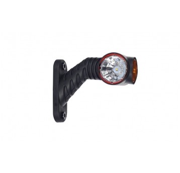 LAMPA OBRYSOWA WYS KRÓT UKOŚ POTRÓJNA LEWA 12/24V