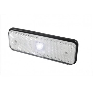 LAMPA POZYCYJNA BIAŁA 12/24V