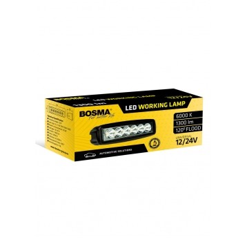 LAMPA ROBOCZA 6xLED 12/24V 18W 1300Lm 6000K
