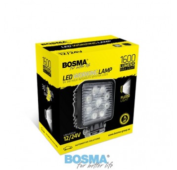 LAMPA ROBOCZA 9xLED 12/24V 27W 1600Lm