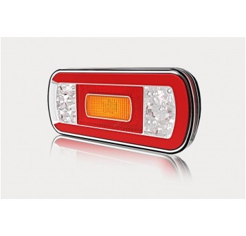 LAMPA TYLNA LED 5-funk, ze św.mgi.(bez tablicy),1m