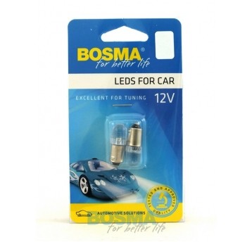 LED 12V 5W BA9s COKÓŁ BIAŁA