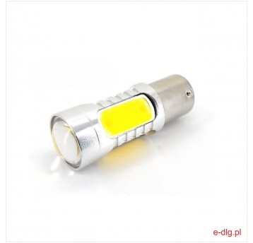 LED 24V 12LED BA15S ŻÓŁTA