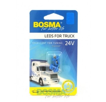 LED 24V 1XLED T05 B8,5D NIEBIESKA
