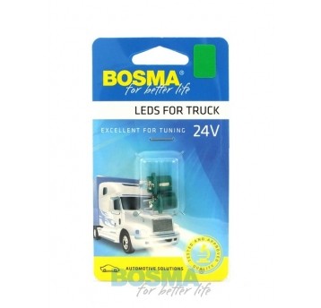 LED 24V 1XLED T05 B8,5D ZIELONA