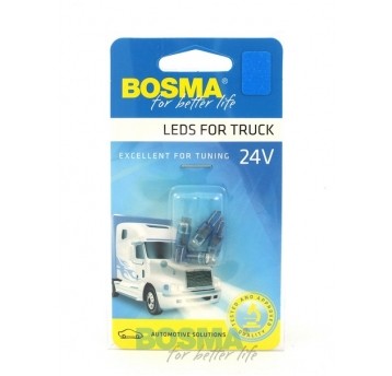 LED 24V 1XLED T05 NIEBIESKA
