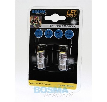 LED 24V 5W T10 SMD 1 LED BIAŁA 2SZT