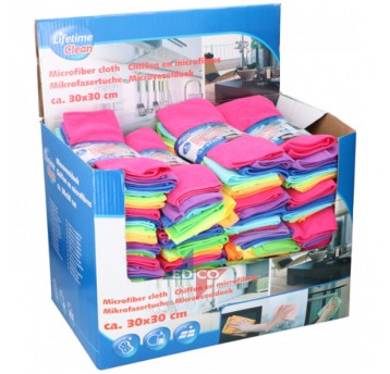 MIKROFIBRA 10szt. 30X30 cm OUT