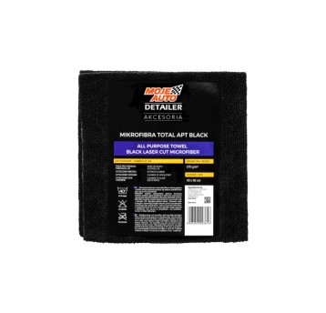 MIKROFIBRA BLACK 370g/m2 40x40cm