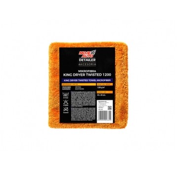 MIKROFIBRA KING DRYER TWISTED 1200g/m2 40x40cm