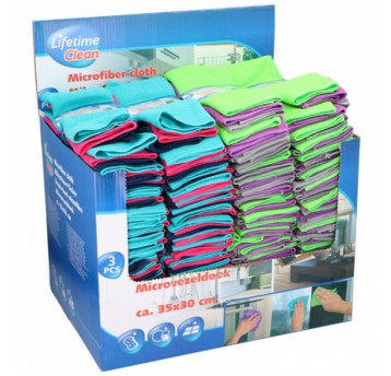 MIKROFIBRA ŚCIERECZKI 3SZT 35X30CM